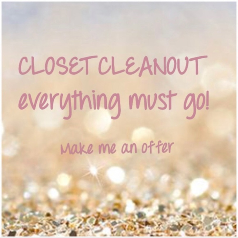 Everything must go
